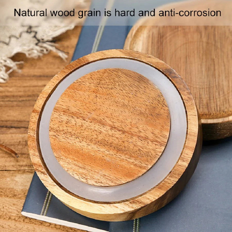1 PC Small Glass Storage Jars with Airtight Lids