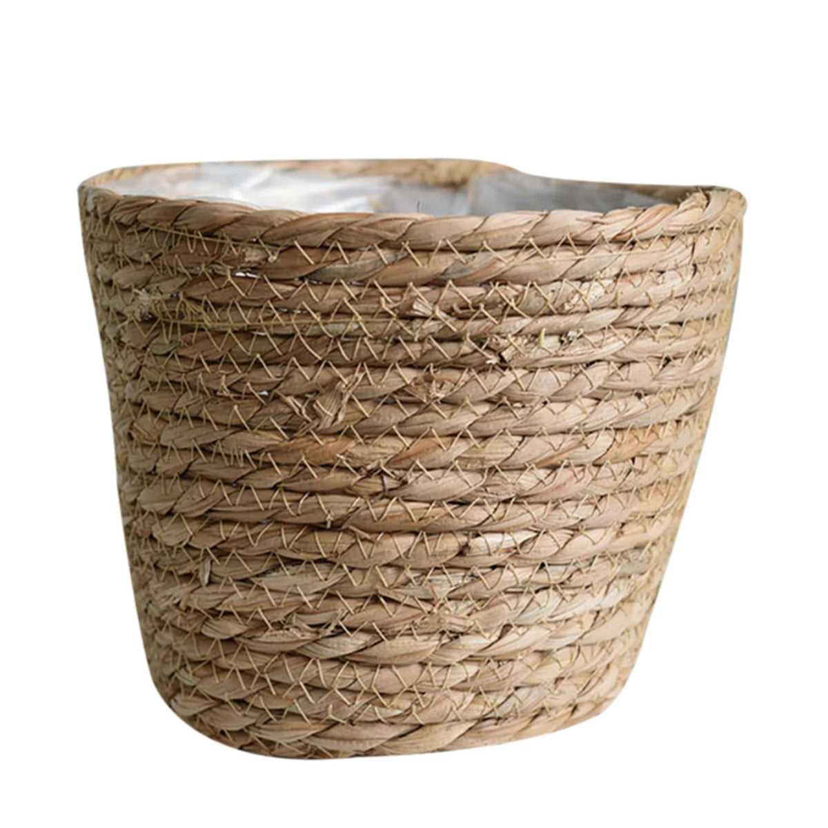 Woven Seagrass Plant Basket — Natural Pot Cover