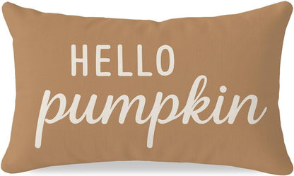 Fall Throw Pillow Covers 12X20, Fall Decorations for Home