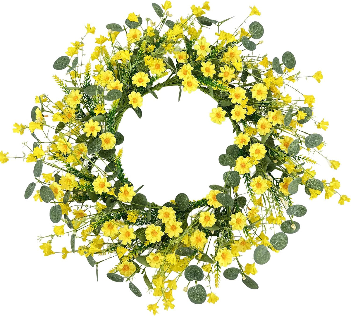 22" Fall Wreath for Front Door Pumpkin Artificial Wall Decor Autumn