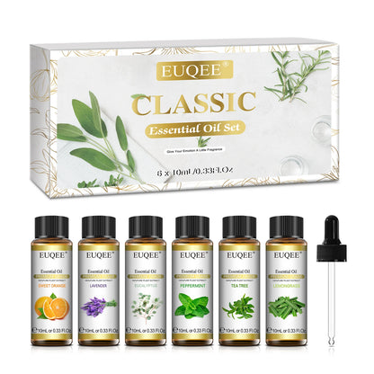 Cozy Home Essential Oil Set — 6 × 10ml