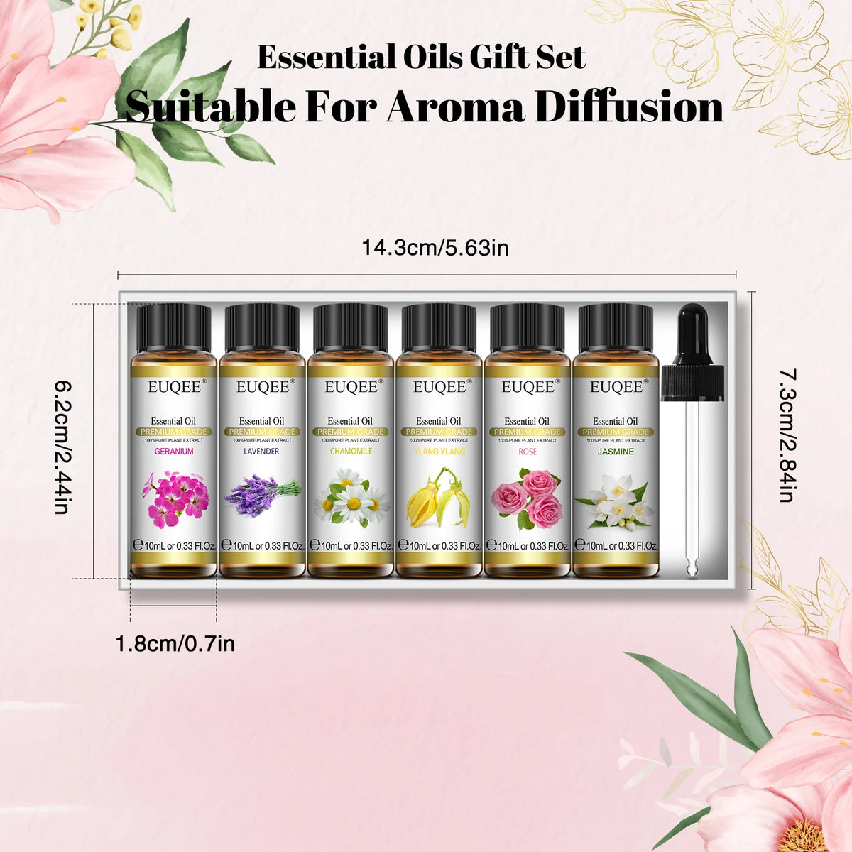Cozy Home Essential Oil Set — 6 × 10ml