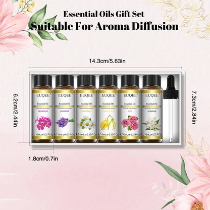 Cozy Home Essential Oil Set — 6 × 10ml