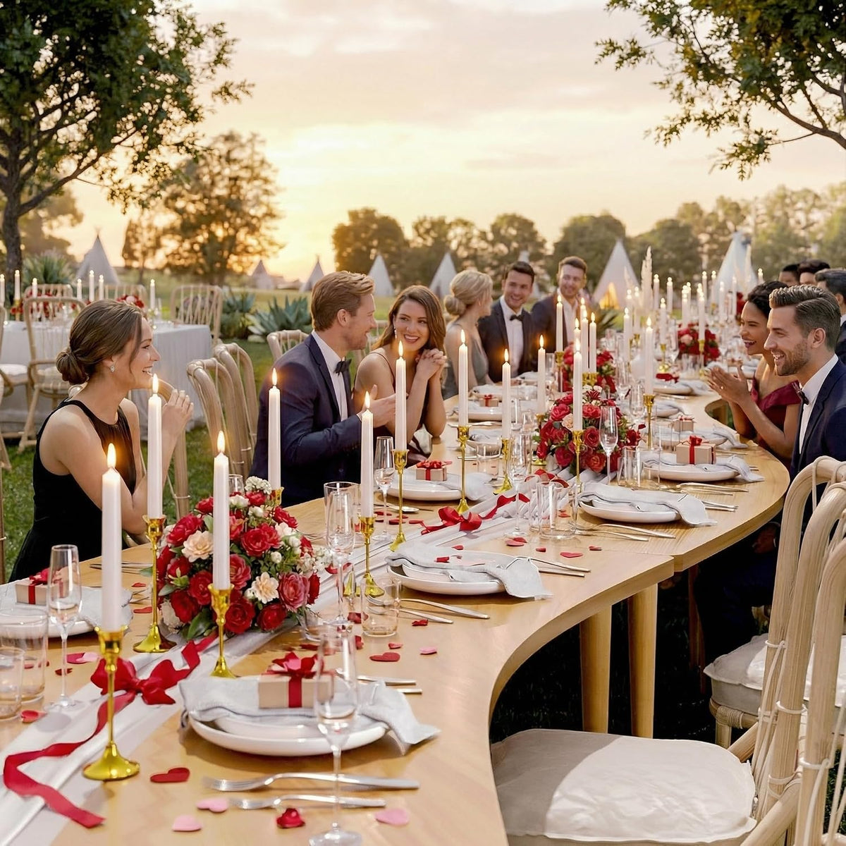 Brass Candle Holders Set of 3, Vintage Metal Candlestick Holders