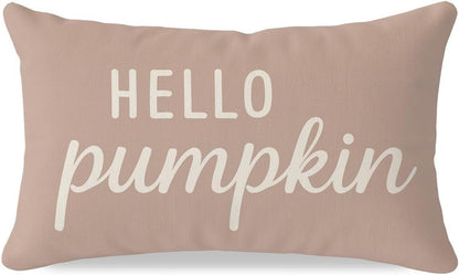Fall Throw Pillow Covers 12X20, Fall Decorations for Home