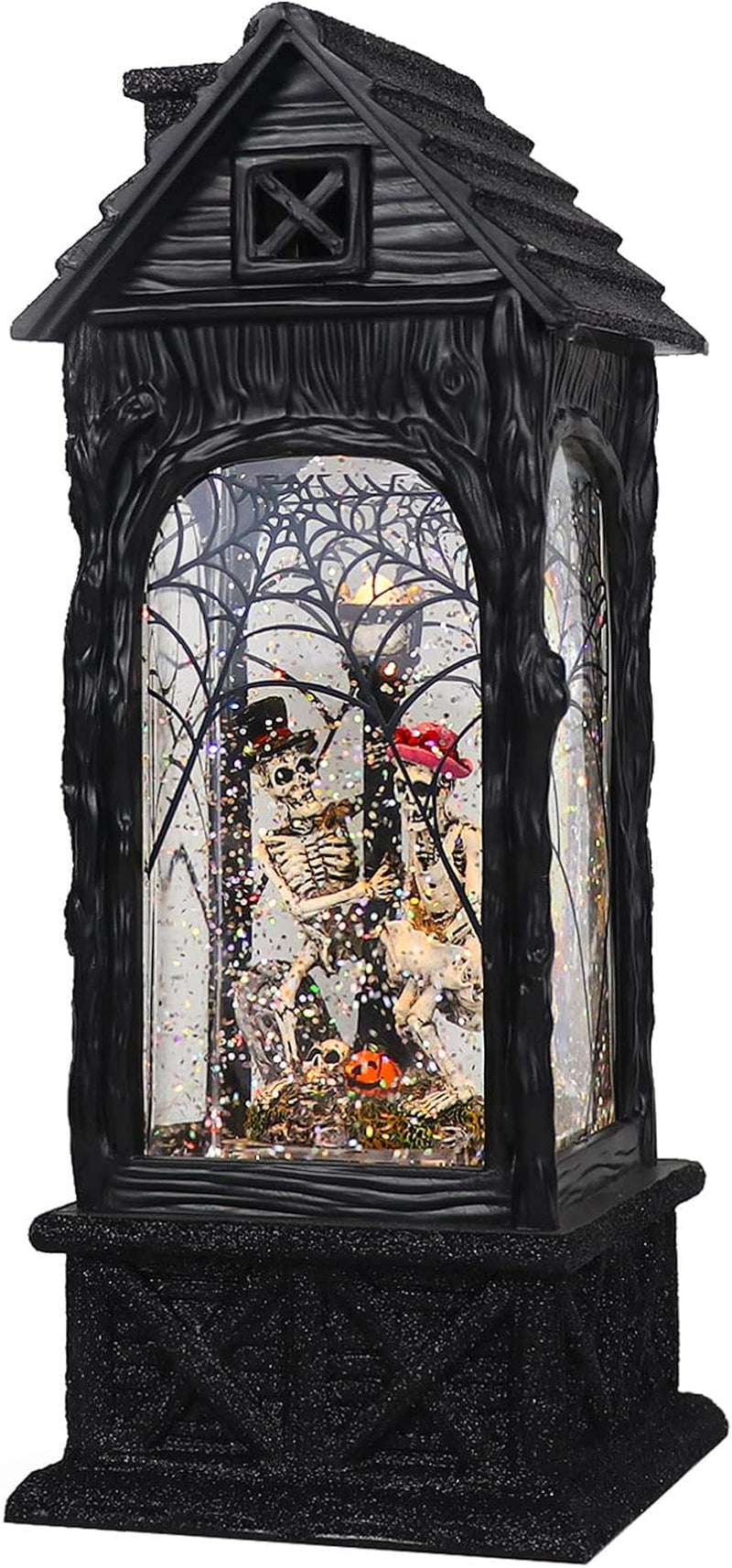 Halloween Ghost Projection Snow Globe Lantern with 6 Hour Timer