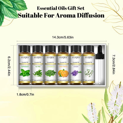Cozy Home Essential Oil Set — 6 × 10ml