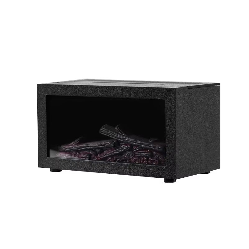 Air Aroma Humidifier Essential Oil Diffuser Mini Fireplace Flame Humidifier Home Aromatherapy Fragrance Diffuser with LED Night